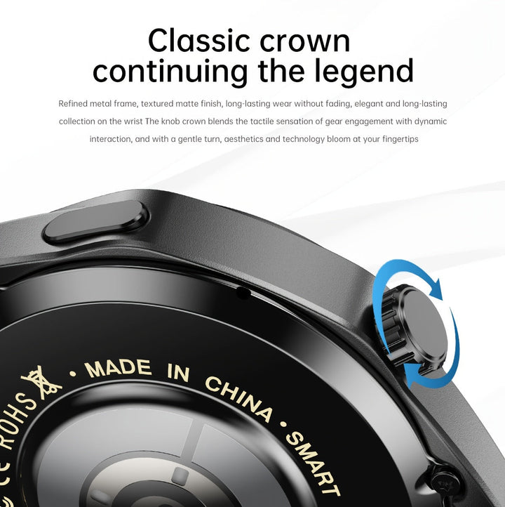 Paearofero - GT5 Pro Smartwatch With HD Display & AI Assist