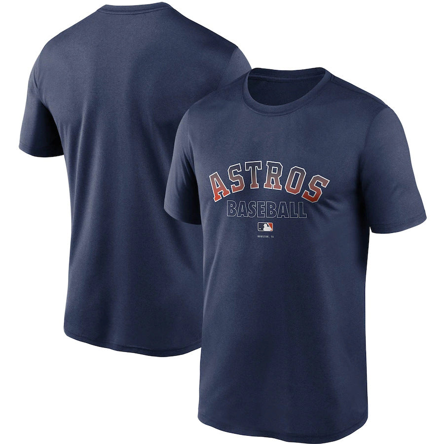 MLB T-Shirts MLB Astros T-Shirts Baseball Sports T-Shirts Printed Short Sleeves