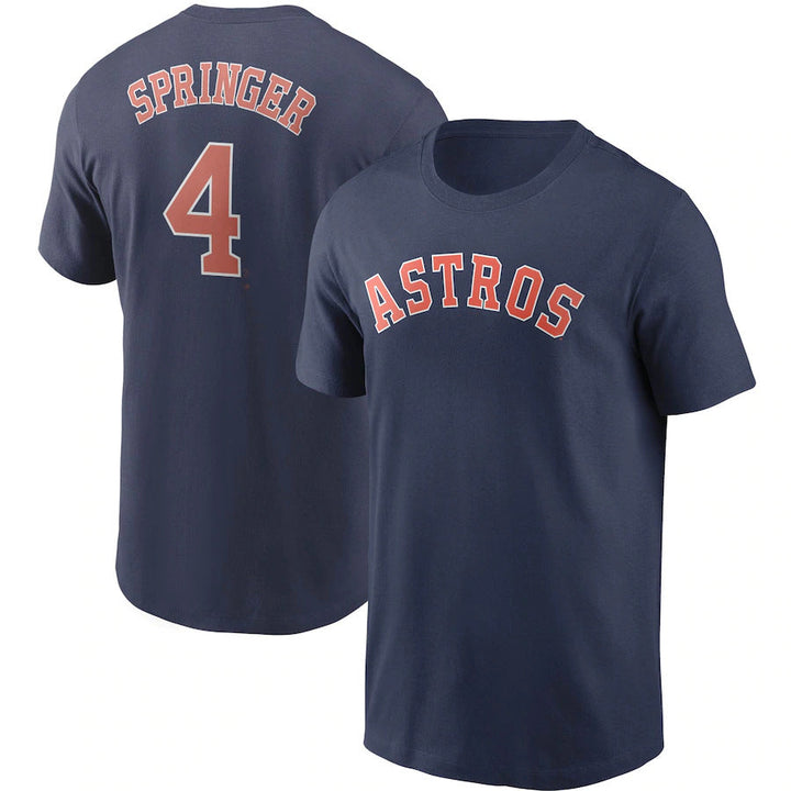 MLB T-Shirts MLB Astros T-Shirts Baseball Sports T-Shirts Printed Short Sleeves