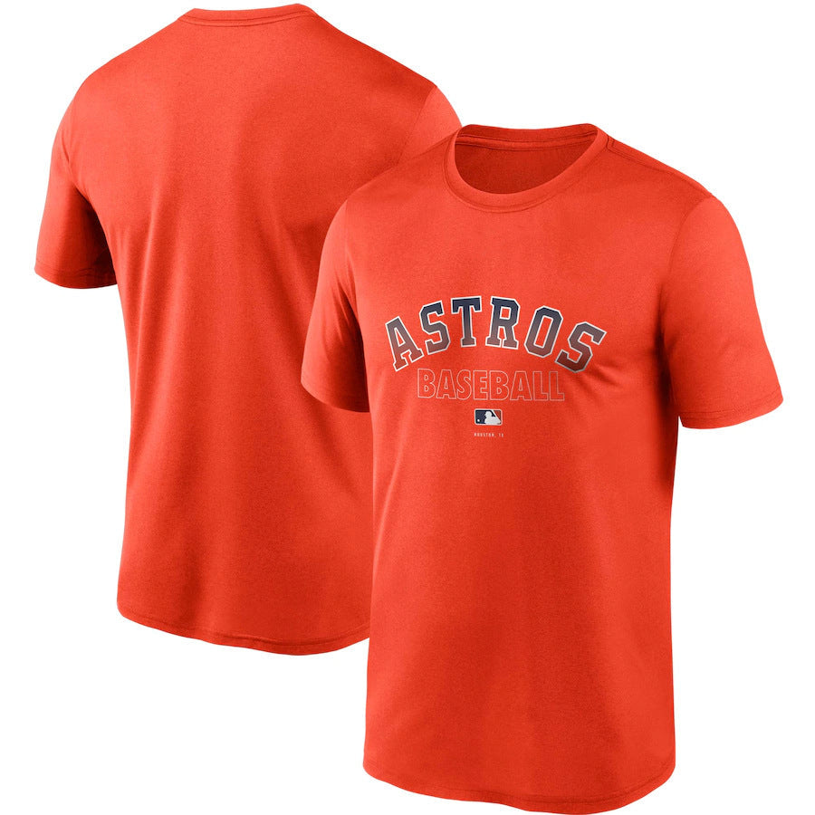 MLB T-Shirts MLB Astros T-Shirts Baseball Sports T-Shirts Printed Short Sleeves