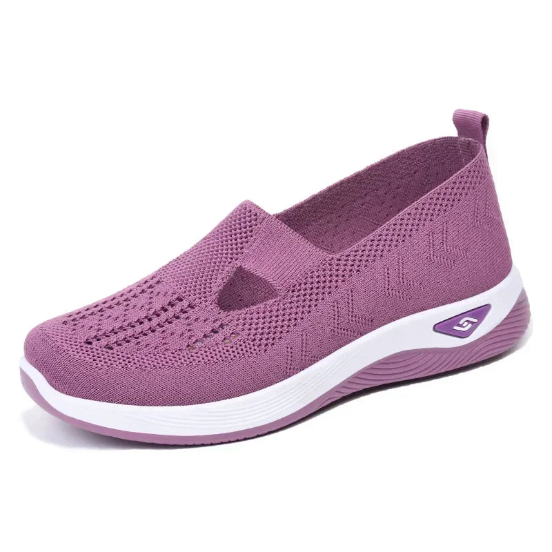 Women's Breathable Comfortable Soft Bottom Casual Mesh Shoes