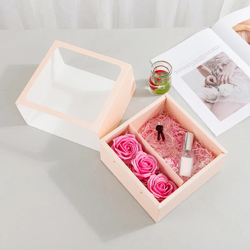 Valentine's Day Flower Gift Box