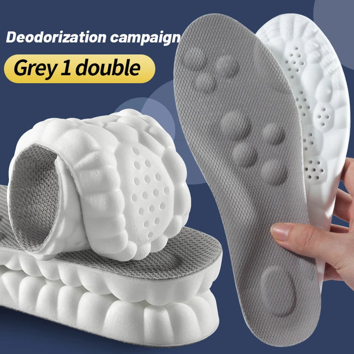 4D Cloud Sports Insoles: Orthopedic