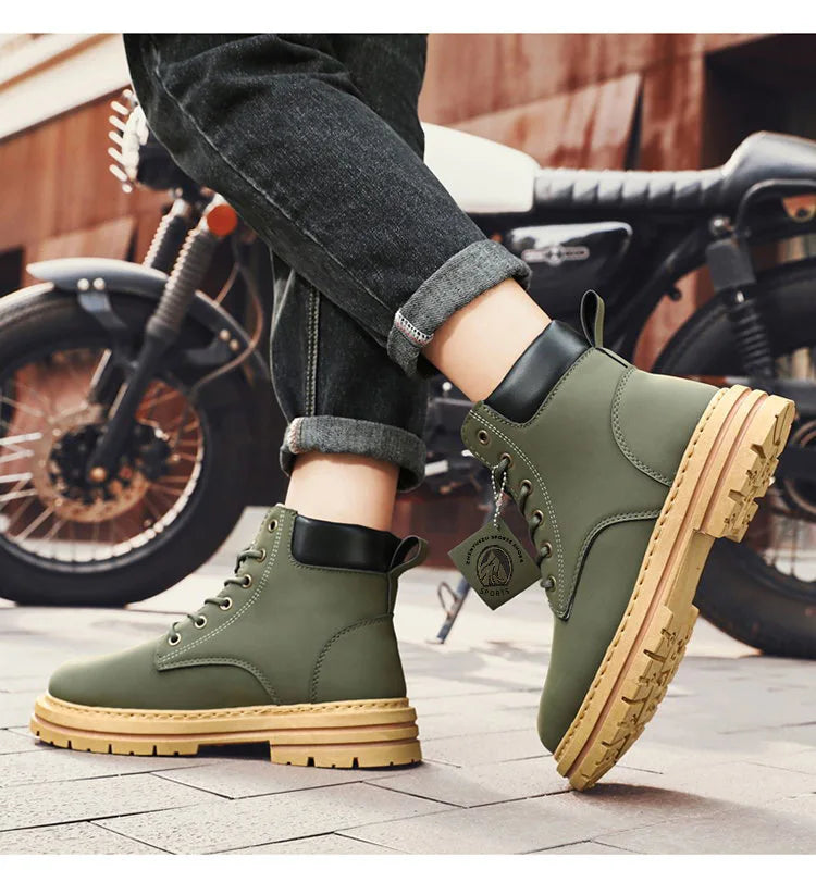 Men's Winter High Top Ankle Boots