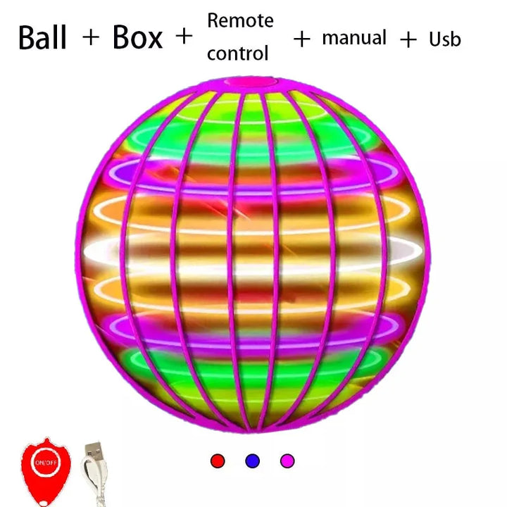 Kid's LED Magic Flying Boomerang Orb Ball