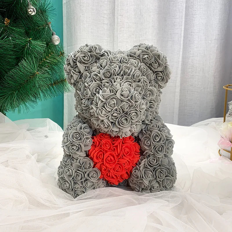 Beautiful Rose Teddy Bear