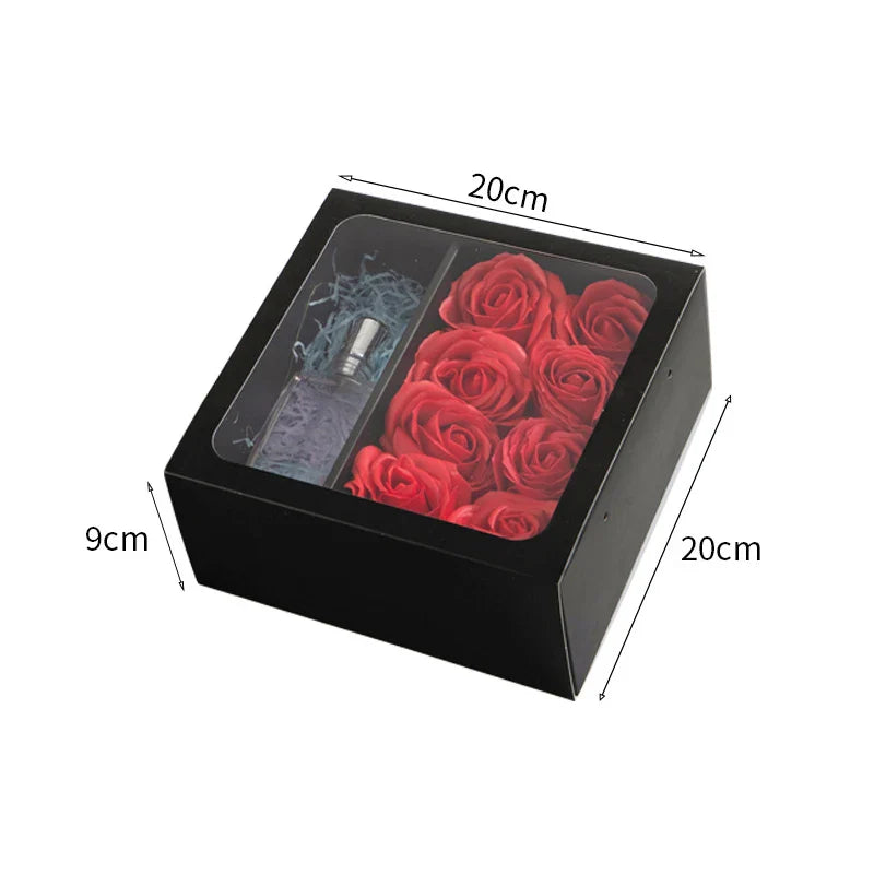 Valentine's Day Flower Gift Box