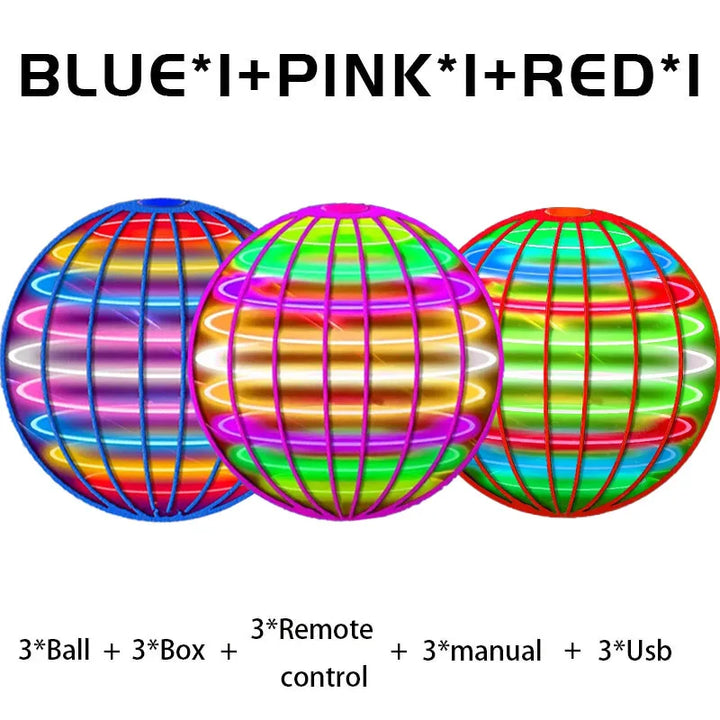 Kid's LED Magic Flying Boomerang Orb Ball
