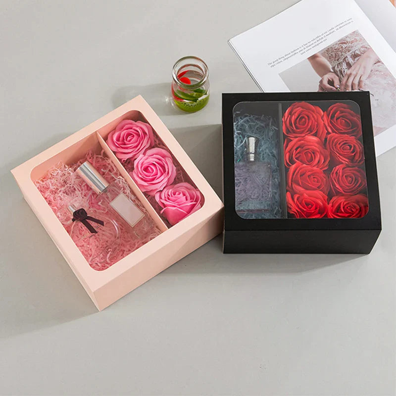 Valentine's Day Flower Gift Box