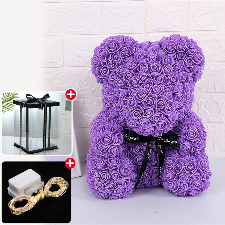 Beautiful Rose Teddy Bear