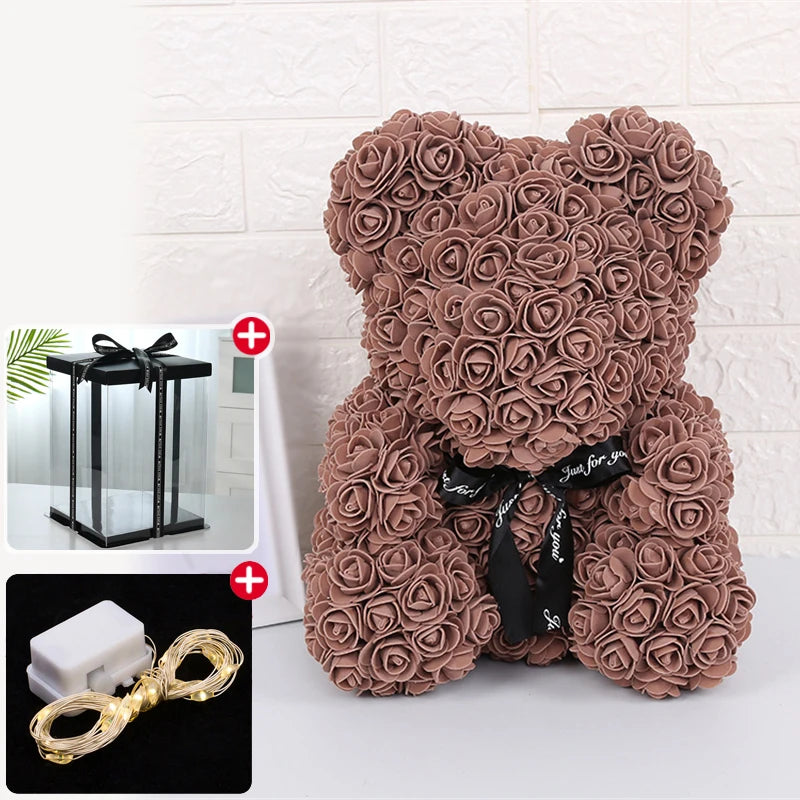 Beautiful Rose Teddy Bear