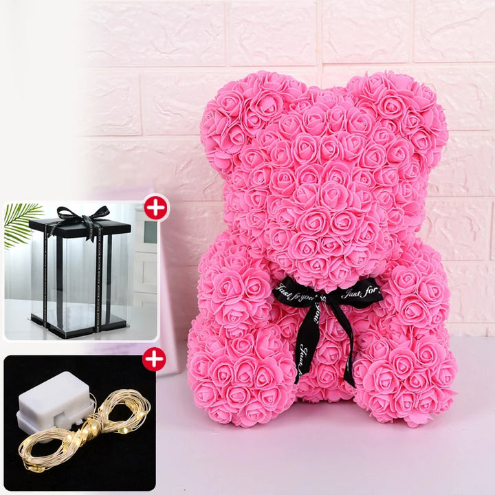 Beautiful Rose Teddy Bear