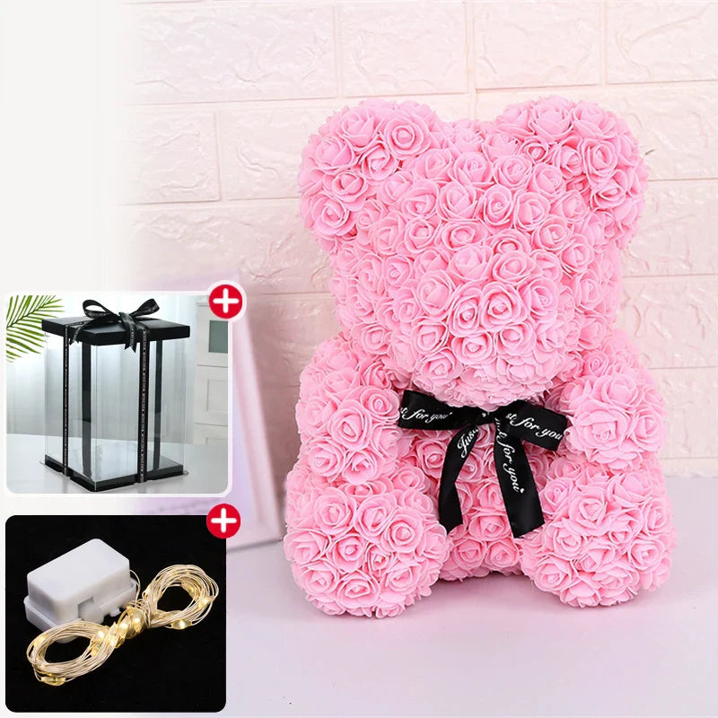 Beautiful Rose Teddy Bear