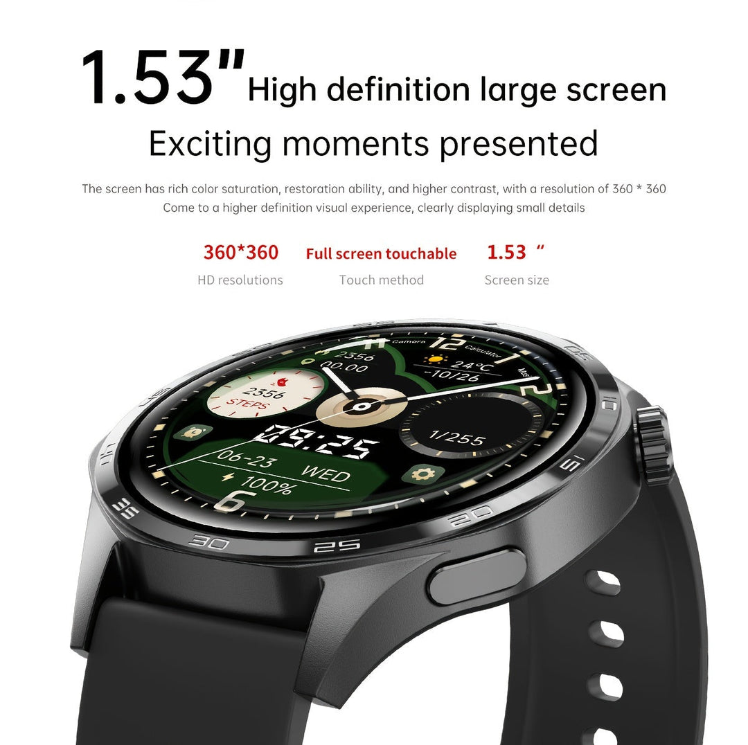 Paearofero - GT5 Pro Smartwatch With HD Display & AI Assist