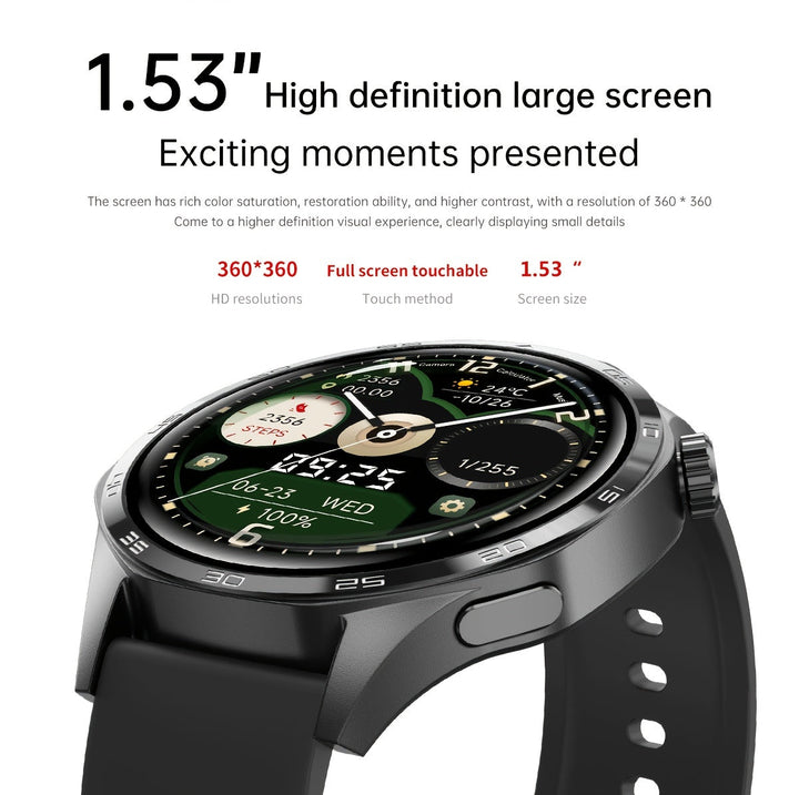Paearofero - GT5 Pro Smartwatch With HD Display & AI Assist
